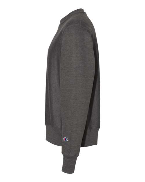 Champion S1049 Adult Reverse Weave Crew #color_CHARCOAL HEATHER