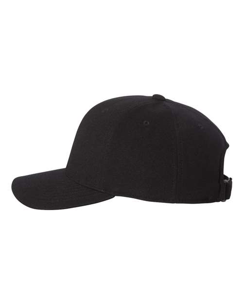 Flexfit 110P Cool & Dry Mini Piqu Cap #color_BLACK