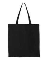 Liberty Bags 8502 BRANSON BARGAIN CANVAS TOTE #color_BLACK