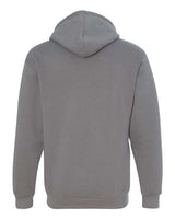 Bayside BA900 Adult  9.5oz., 80% cotton/20% polyester Full-Zip Hooded Sweatshirt #color_CHARCOAL
