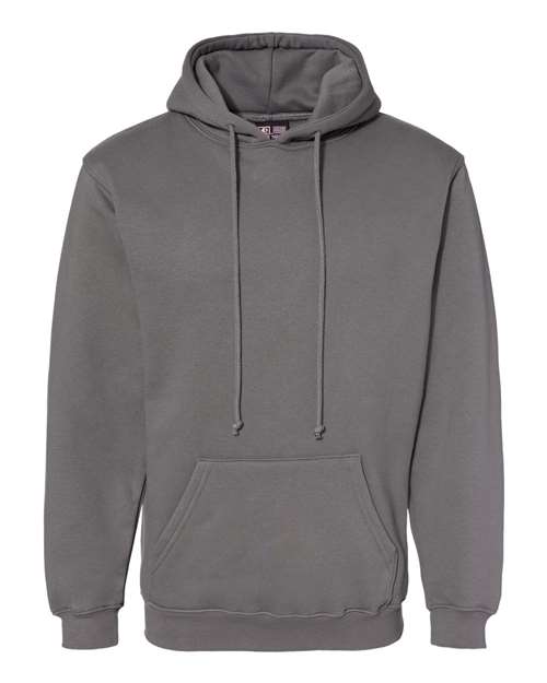 Bayside BA960 Adult 9.5 oz., 80/20 Pullover Hooded Sweatshirt #color_CHARCOAL