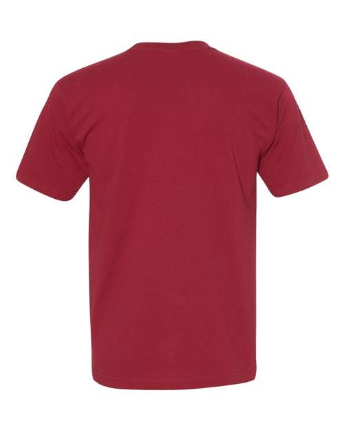 Bayside BA5040 Adult 5.4 oz., 100% Cotton T-Shirt #color_CARDINAL