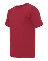 Bayside BA5040 Adult 5.4 oz., 100% Cotton T-Shirt #color_CARDINAL