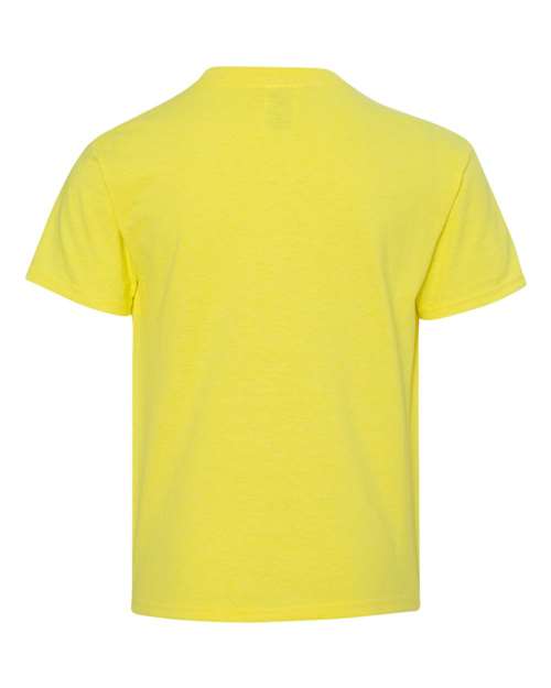 Jerzees 29B Youth DRI-POWER ACTIVE T-Shirt #color_NEON YELLOW