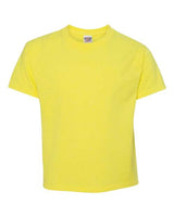 Jerzees 29B Youth DRI-POWER ACTIVE T-Shirt #color_NEON YELLOW