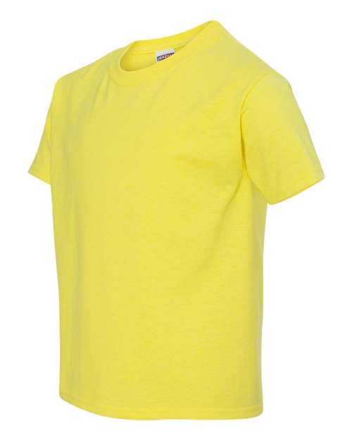 Jerzees 29B Youth DRI-POWER ACTIVE T-Shirt #color_NEON YELLOW