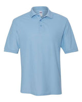 Jerzees 537MSR Adult Easy Care Polo #color_LIGHT BLUE