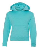 Jerzees 996Y Youth NuBlend Fleece Pullover Hooded Sweatshirt #color_SCUBA BLUE