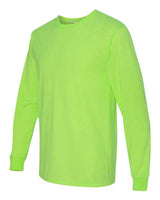 Jerzees 29L Adult DRI-POWER ACTIVE Long-Sleeve T-Shirt #color_NEON GREEN