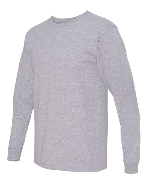 Bayside BA5060 Adult Long-Sleeve T-Shirt #color_DARK ASH