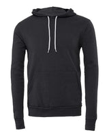 Bella + Canvas 3719 Unisex Sponge Fleece Pullover Hooded Sweatshirt #color_DARK GREY