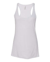 Bella + Canvas 8430 Ladies' Triblend Racerback Tank #color_SOLID WHT TRBLND