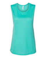 Bella + Canvas B8803 Ladies' Flowy Scoop Muscle Tank #color_TEAL
