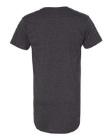 Bella + Canvas 3006 Men's Long Body Urban T-Shirt #color_DARK GRY HEATHER