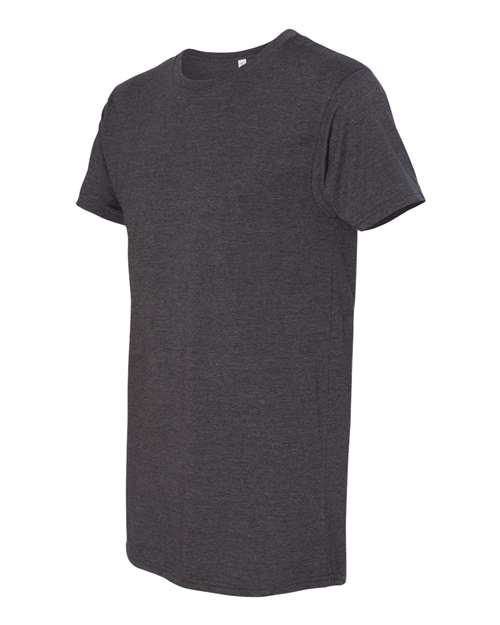 Bella + Canvas 3006 Men's Long Body Urban T-Shirt #color_DARK GRY HEATHER