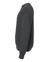 Bella + Canvas 3945 Unisex Drop Shoulder Fleece #color_DARK GRY HEATHER