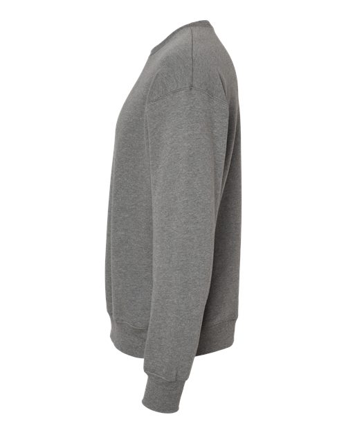 Bella + Canvas 3945 Unisex Drop Shoulder Fleece #color_DEEP HEATHER