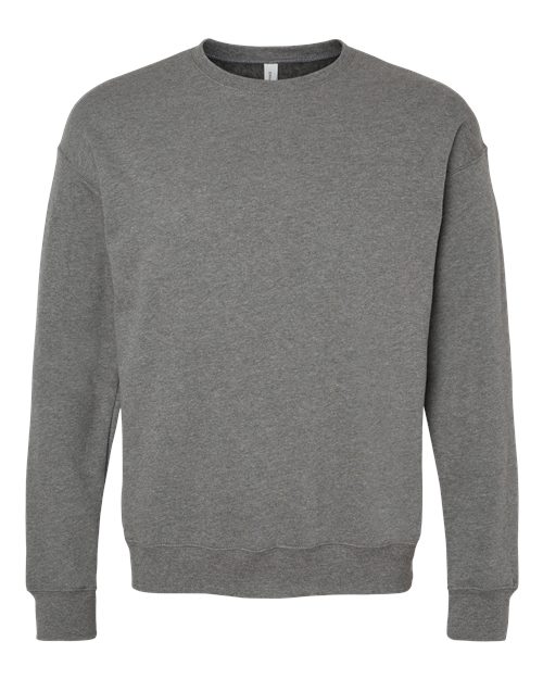 Bella + Canvas 3945 Unisex Drop Shoulder Fleece #color_DEEP HEATHER