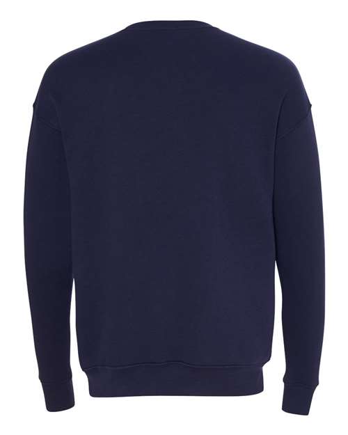 Bella + Canvas 3945 Unisex Drop Shoulder Fleece #color_NAVY