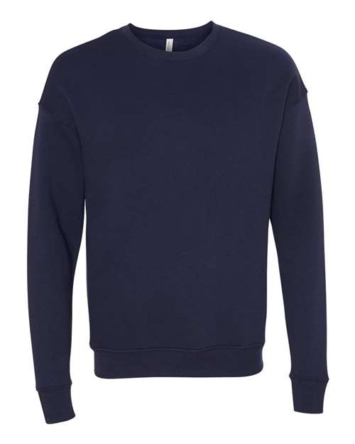 Bella + Canvas 3945 Unisex Drop Shoulder Fleece #color_NAVY