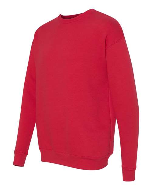 Bella + Canvas 3945 Unisex Drop Shoulder Fleece #color_RED