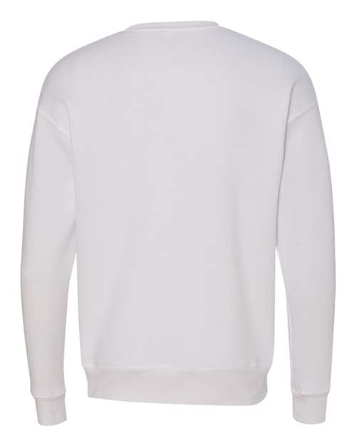 Bella + Canvas 3945 Unisex Drop Shoulder Fleece #color_WHITE