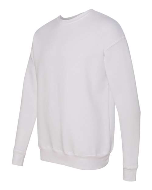 Bella + Canvas 3945 Unisex Drop Shoulder Fleece #color_WHITE