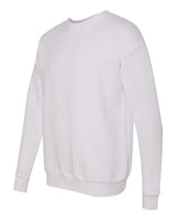 Bella + Canvas 3945 Unisex Drop Shoulder Fleece #color_WHITE