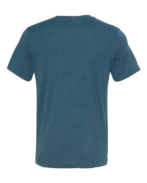 Bella + Canvas 3413C Unisex Triblend T-Shirt #color_STEEL BLU TRBLND
