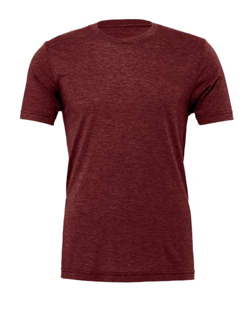 Bella + Canvas 3413C Unisex Triblend T-Shirt #color_CARDINAL TRBLND