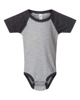 Rabbit Skins RS4430 Infant Baseball Bodysuit #color_VN HTH/ VN SMOKE