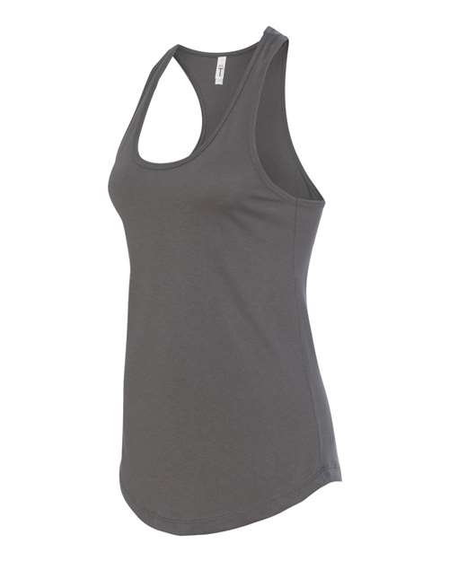 Next Level N1533 Ladies' Ideal Racerback Tank #color_DARK GRAY
