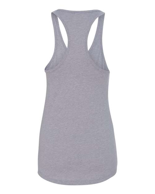 Next Level N1533 Ladies' Ideal Racerback Tank #color_HEATHER GRAY