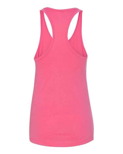 Next Level N1533 Ladies' Ideal Racerback Tank #color_HOT PINK