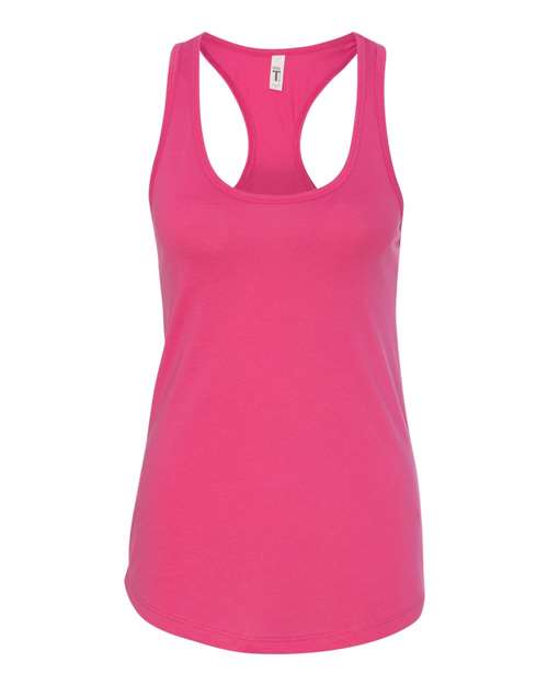 Next Level N1533 Ladies' Ideal Racerback Tank #color_RASPBERRY