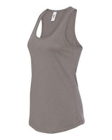 Next Level N1533 Ladies' Ideal Racerback Tank #color_WARM GRAY