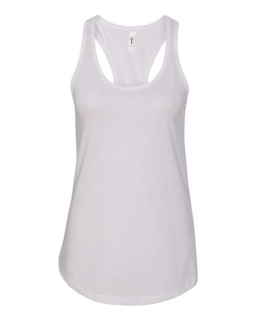 Next Level N1533 Ladies' Ideal Racerback Tank #color_WHITE