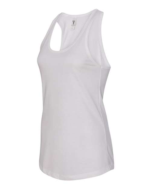 Next Level N1533 Ladies' Ideal Racerback Tank #color_WHITE