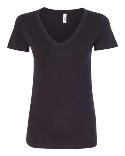 Next Level N1540 Ladies' Ideal V #color_BLACK