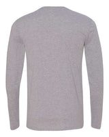 Next Level N3601 Men's Cotton Long-Sleeve Crew #color_HEATHER GRAY
