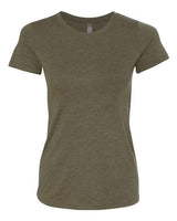 Next Level 6710 Ladies' Triblend Crew #color_MILITARY GREEN