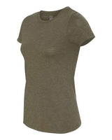 Next Level 6710 Ladies' Triblend Crew #color_MILITARY GREEN