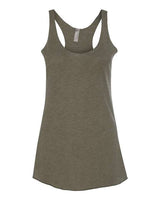 Next Level 6733 Ladies' Triblend Racerback Tank #color_MILITARY GREEN