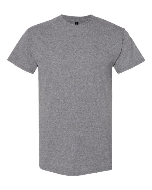 Gildan G500 Adult Heavy Cotton 5.3 oz. T-Shirt #color_GRAPHITE HEATHER