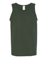 Gildan G520 Adult Heavy Cotton Tank #color_FOREST GREEN