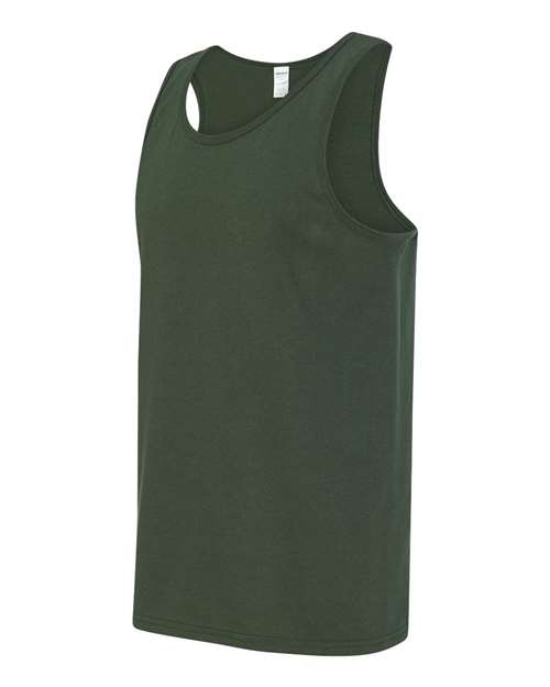 Gildan G520 Adult Heavy Cotton Tank #color_FOREST GREEN