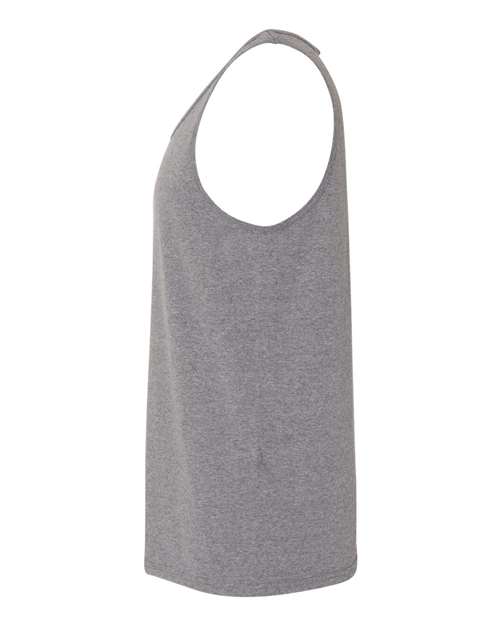 Gildan G520 Adult Heavy Cotton Tank #color_GRAPHITE HEATHER