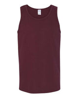 Gildan G520 Adult Heavy Cotton Tank #color_MAROON