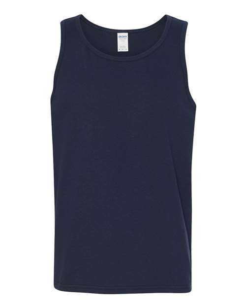 Gildan G520 Adult Heavy Cotton Tank #color_NAVY