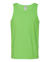 Gildan G520 Adult Heavy Cotton Tank #color_NEON GREEN